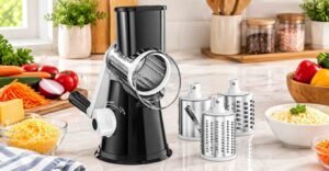 Manual grater is one of the Affordable Kitchen Gadgets for quick food preparation.